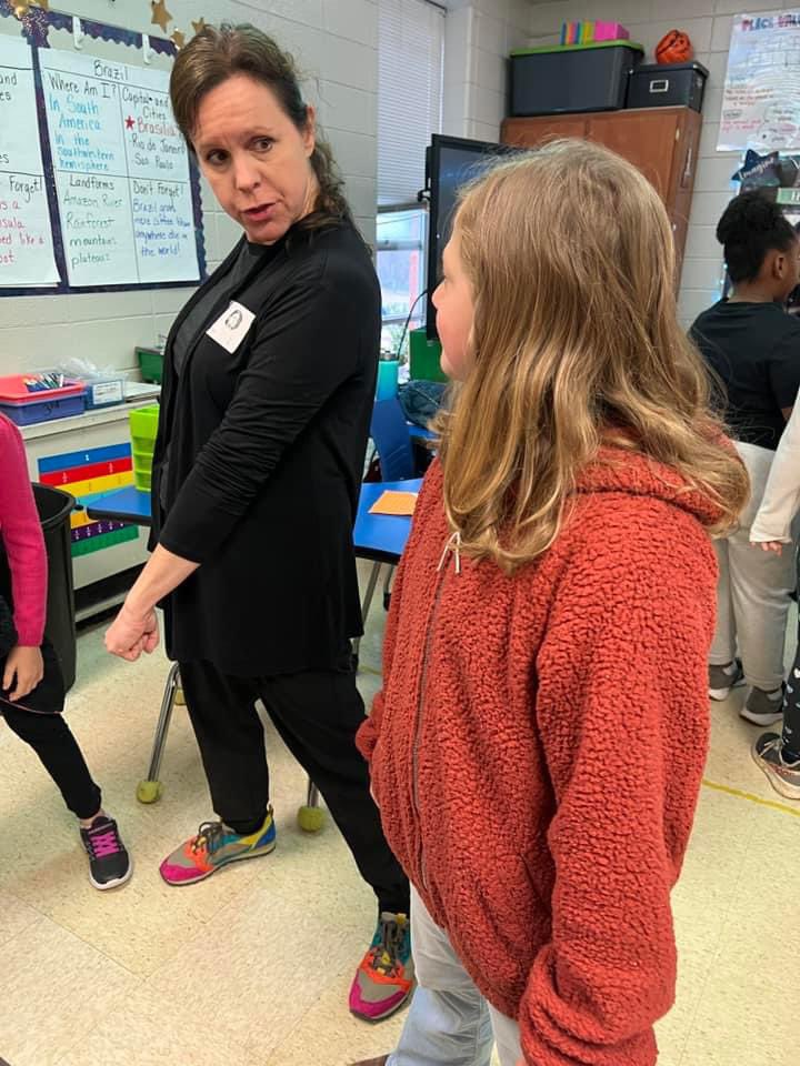 npewildcats's tweet photo. Over the past two days NPE hosted Julie Bagganstoss. She taught students in grades K-6 how math concepts like graphing, fractions, variables, and story problems can be learned through the art form of dance! @ArtsNOW1 @spartanburgone https://t.co/Io2AqYc3SR