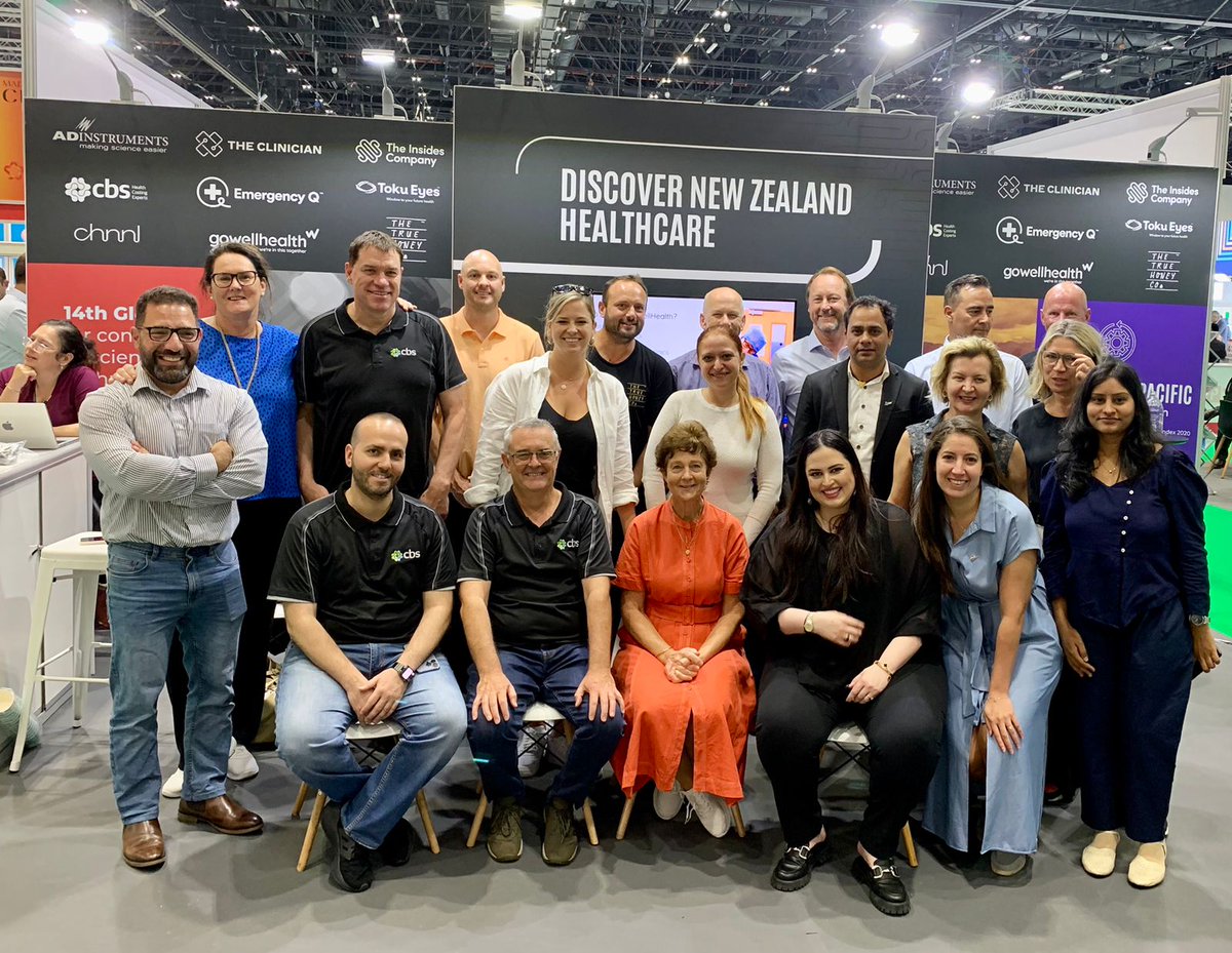InsidesCompany's tweet photo. We've just wrapped up an amazing time at #ArabHealth2023! A huge thank you to the team at @NZTEnews for their invaluable support in making this conference a great success. We appreciate all that you do to help promote #NewZealand's #healthcare industry on the global stage. https://t.co/5UfYLhO1N7