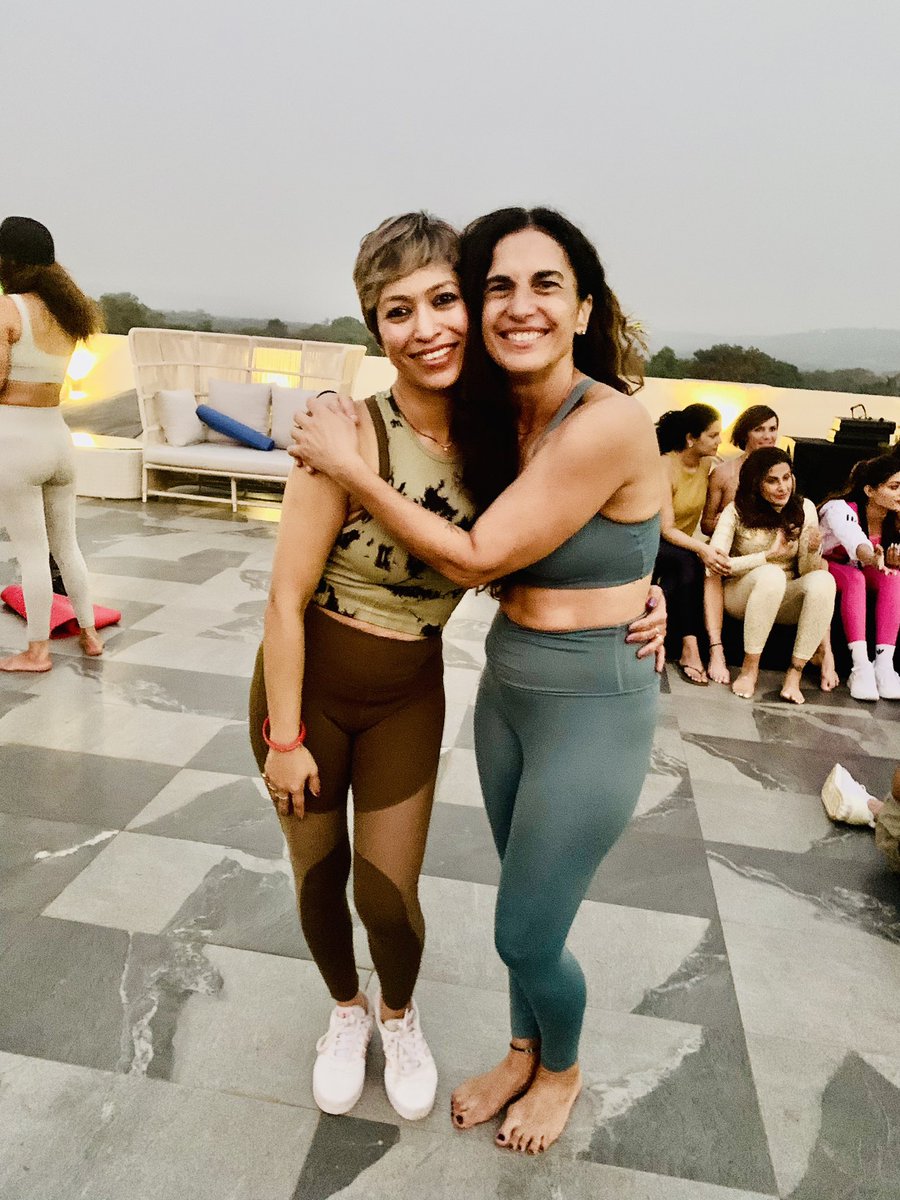SavvysPilates's tweet photo. Pilates festival India is happening in Goa where pilates instructor from all over the world are making in fun with learning session it’s great and amazing to see different but same cause fitness enthusiasts in one roof thank you @YasminBodyImage for making it happen https://t.co/ikqT6Tx8HK