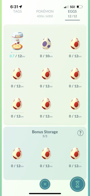 Spun a stop by mistake 🥲 that 10k can fuck off but I&rsquo;m hopeful for a female Salandit 😬 https://t.co/<a href="/tag/pokemongo"class="tags"><span>#pokemongo</span></a>