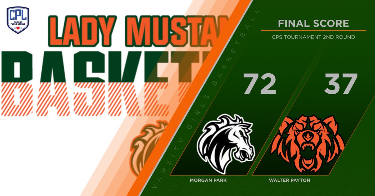 The Varsity Lady Mustangs BBall Team beat Payton 72-37 in the 2nd round of the CPS Tourney!! They next play Tues. @ Young in Qrts..!!! #1744 #empehi #ULeaveMPMPWillNotLeaveU <a href="/morganparkad/">Justin Corbett, MSA</a> <a href="/CPLAthletics/">Chicago Public League Athletics</a> <a href="/Tim_OBrien10/">Tim O'Brien</a> <a href="/EMPEHI4Ever/">Morgan Park HS</a> <a href="/culture_chi/">HerChiCulture</a> <a href="/mikeclarkpreps/">MikeClarkPreps</a>