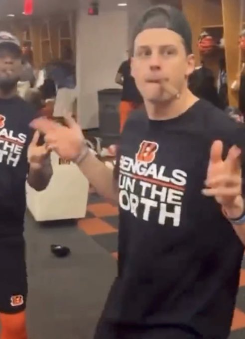 when you go out for drinks with joe mixon.