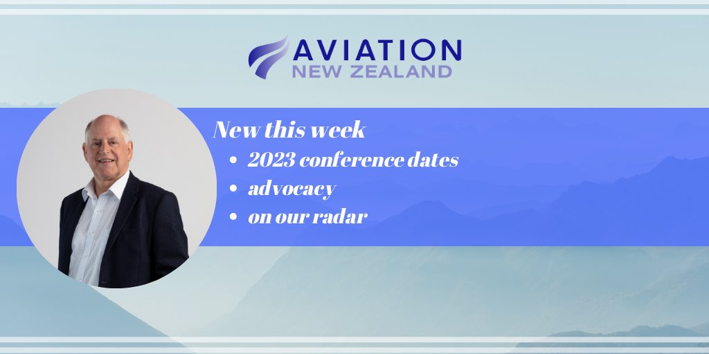 AviationNZ's tweet photo. https://t.co/S29trC8X3w - We now have our 2023 conference dates

#aviation #aviationnz #aviationindustry #aviationnews https://t.co/EgvbLz58WA