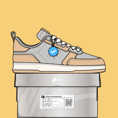 Signature Sneaker #191 bought for 0.04 ETH by MSIG from Joxu opensea.io/assets/ethereu…
