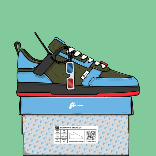 Signature Sneaker #728 bought for 0.04 ETH by MSIG from 0xSparkling opensea.io/assets/ethereu…