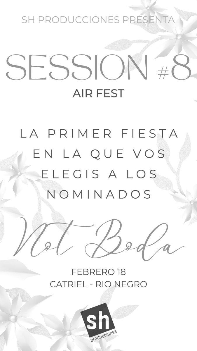 Ya tenemos casi a todos los nominados. 
Tenes tiempo hasta mañana para postular a tu falsa novia o novio ideal. 
La NotBoda la rompe.