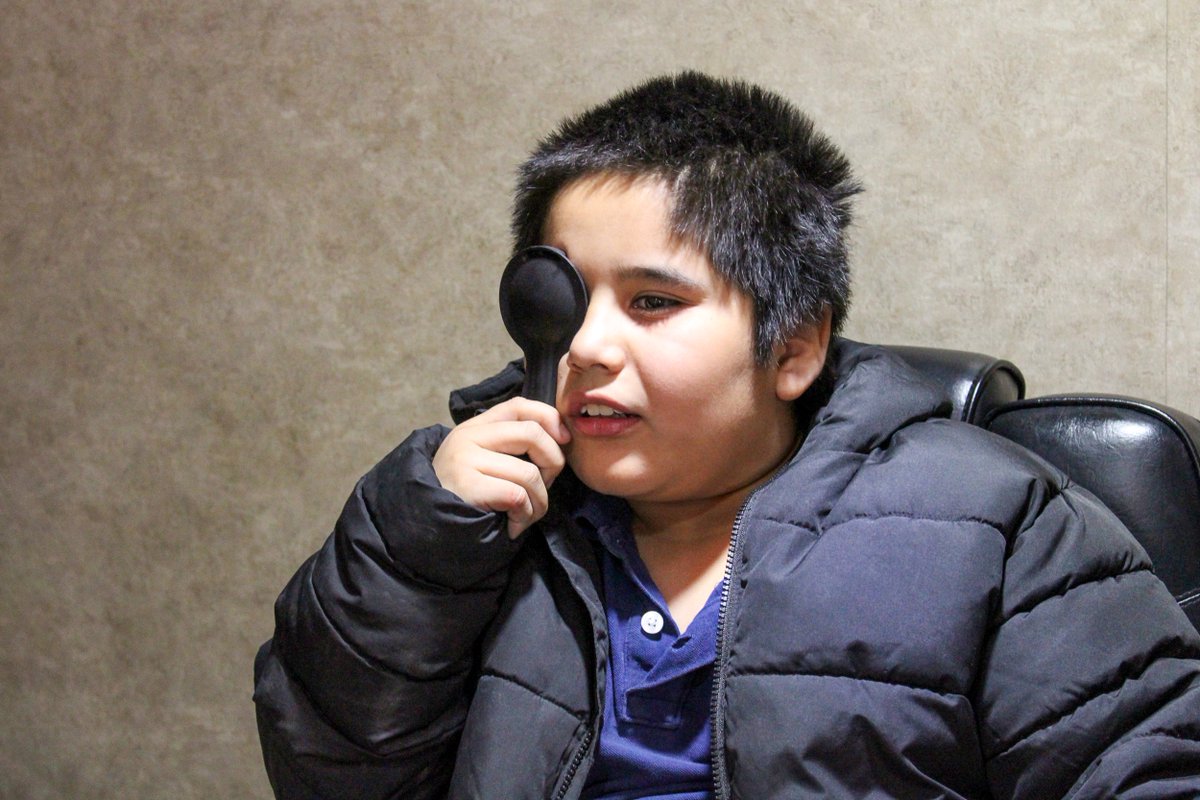 We love <a href="/UPFH/">UPFH</a> &amp; <a href="/CharityVision/">CharityVision</a>! 👁️❤️👓 By providing free vision screenings, eye exams, &amp; glasses at Guadalupe School, they have given our students the gift of sight. W/ the help of their new glasses, our young learners are excited to start seeing &amp; engaging more in the classroom!