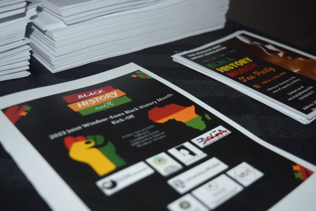 Thanks to everyone who joined us for the 2023 Joint Windsor-Essex Black History Month Kick-Off. Thanks to our partner organizations, <a href="/windsorwestindi/">Windsor West Indian Association</a>, <a href="/Aburgfreedom/">Amherstburg Freedom</a>, and Black Women of Forward Action.