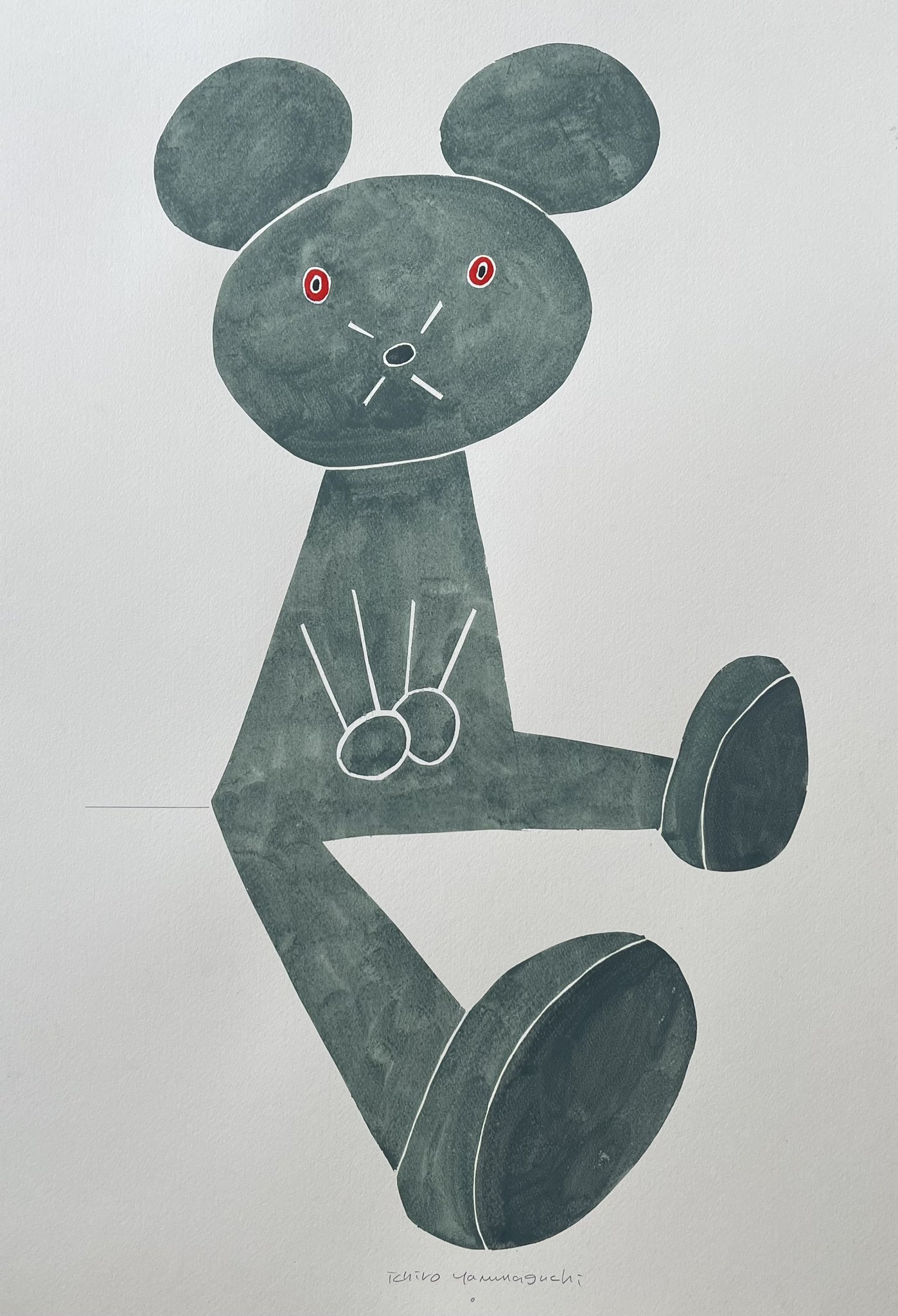 山口一郎 卯 うさぎ 原画