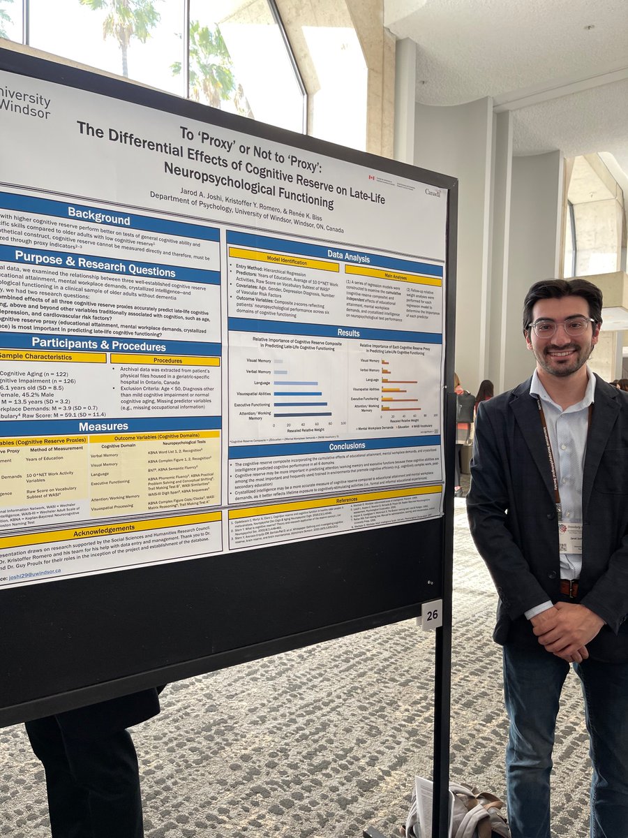 jarodjoshi's tweet photo. Had a great time presenting my research at #INS2023inSanDiego this afternoon. Met some great people. Excited to see what the rest of the week holds! https://t.co/HfTdPOhBga