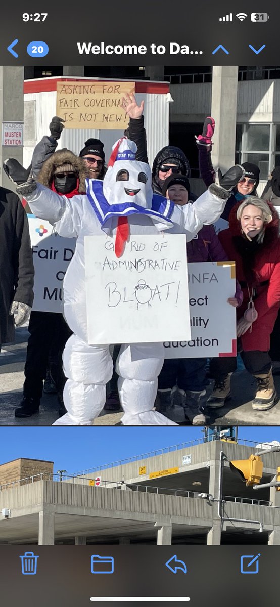 lcephillips's tweet photo. #MUNFA picket line day 4 https://t.co/epOWwLxu3m