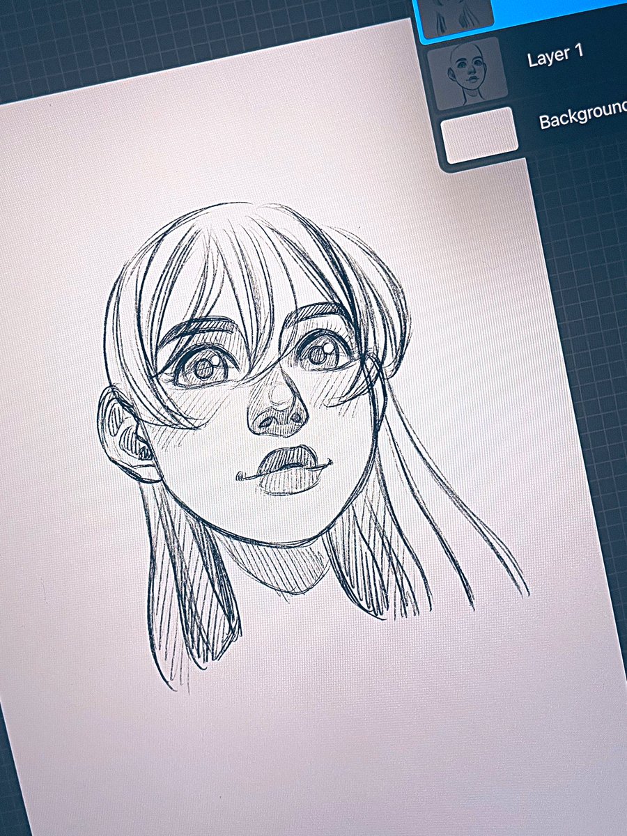 Getting my sketch on while listening to <a href="/NOLA_Coterie/">DarknessOverNewOrleans</a> over on Twitch ❤️