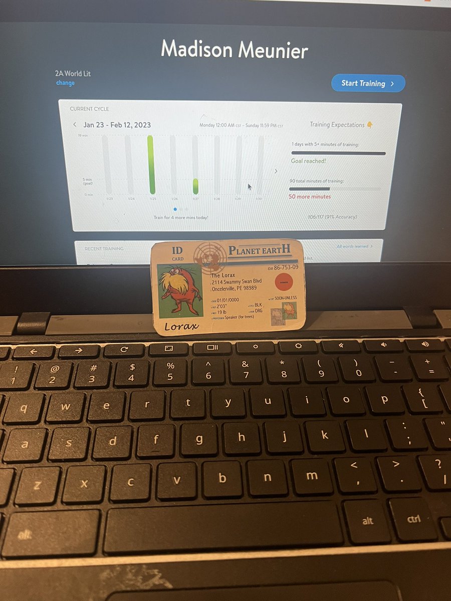 MadisonMeunie16's tweet photo. #apespop @franklinlorax My computer is saving the trees because it’s saving the paper and increases my ecological footprint. https://t.co/OhKI0BK2Vo