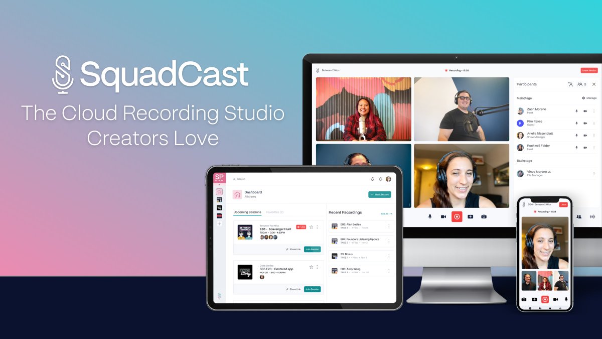 unstructuredp's tweet photo. SquadCast Webhooks https://t.co/dDzDqOItLS | @squadcastfm @zach__moreno @Vincejr_SC @rockwellfelder #SquadcastFM Podcasting #PodcastTogether #RemoteGuests https://t.co/0jhuKu8Tqi