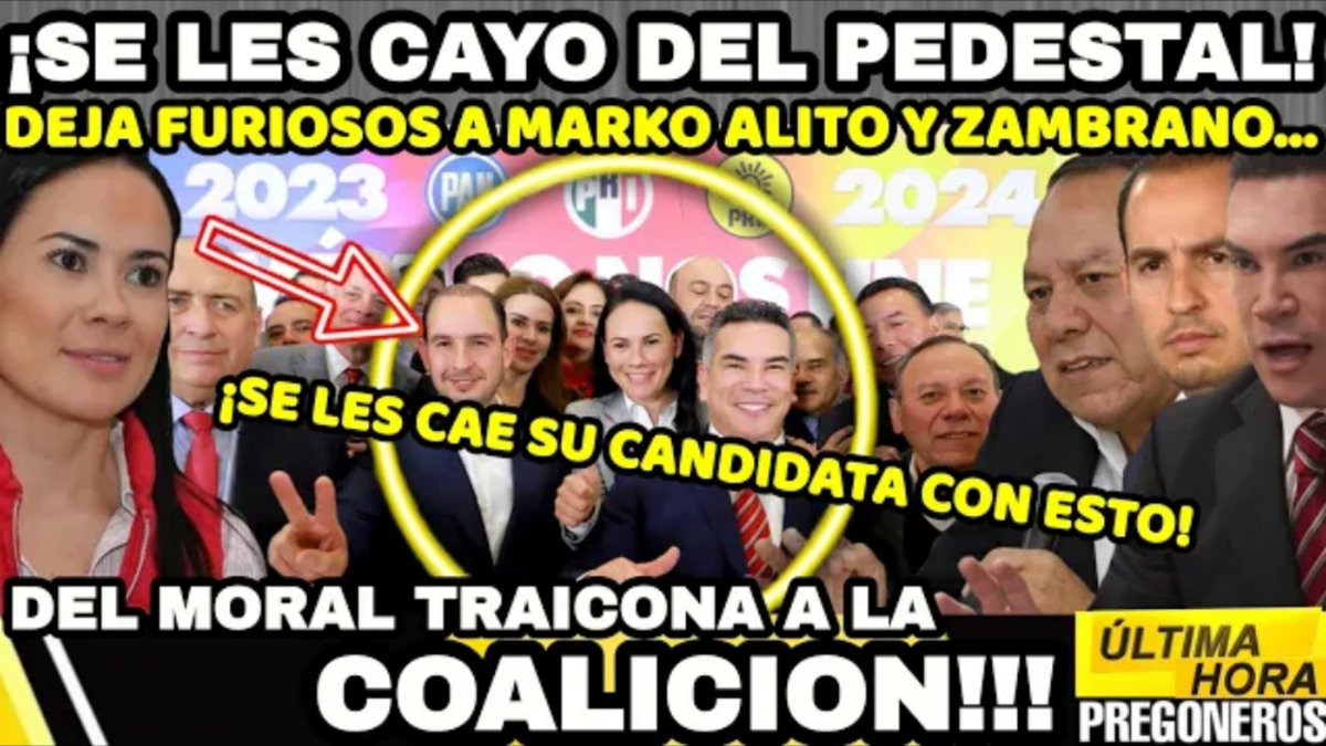 MargarethThatc3's tweet photo. https://t.co/bXmF8ijlqJ
#AEROPUERTO_4T
LA CORRUPTA E HIPÓCRITA DEL #PRI_MATE ALEJANDRA DEL MORAL, HACE CARAVANA CON SOMBRERO AJENO. https://t.co/U4NwEeWWG9