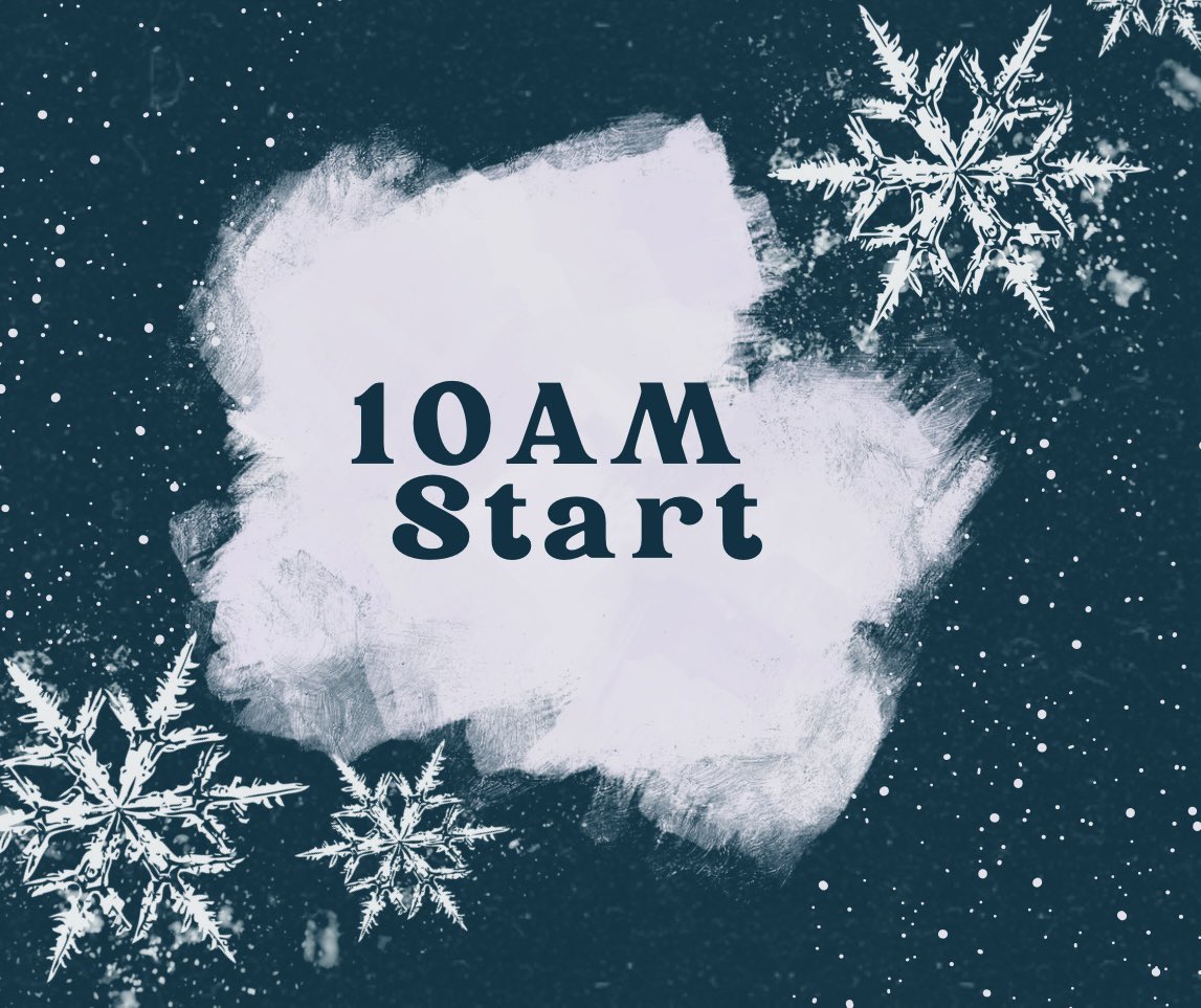 FEBRUARY 3, 2023 North Lamar ISD will have a 10 am start! Buses will run 2 hours later than usual.  💙💛🐾