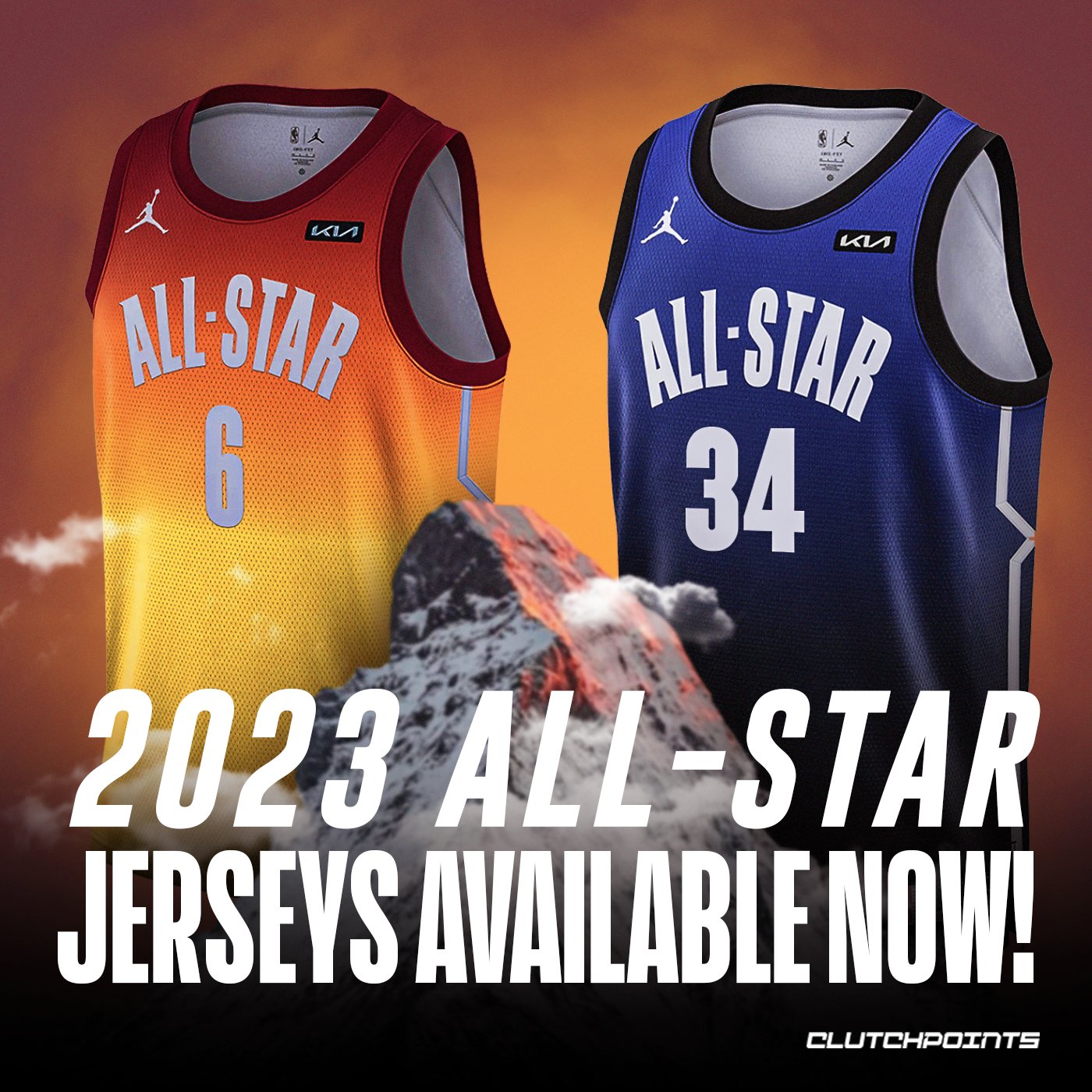 ClutchPoints on X: Get your official 2023 NBA All-Star jerseys now:    / X