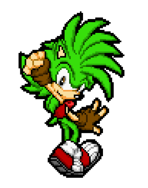 Ehehehe~

#SonicTheHedgehog #ManictheHedgehog #sonicadvance3