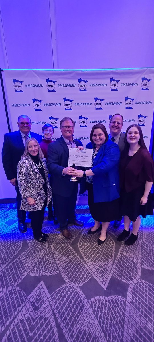 MarkMatuska's tweet photo. Congratulations to Ariana Wright for receiving the National Distinguished Principal honor tonight at MESPA.  I am so proud!
#KoMetExcellence https://t.co/vU17qQBr2v