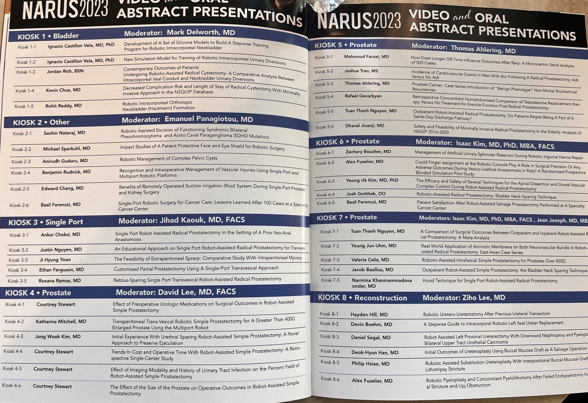 fahmood's tweet photo. Thrilled to participate in this years #NARUS2023 IN VEGAS with prestigious faculty and renowned speakers @RoboUro https://t.co/K4WiswKIjI