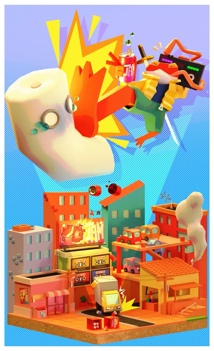 WAY PAST COOL! 🐸🎧 a fanart of the super amazing incredible <a href="/jamphibian_game/">Jamphibian!</a> 💖