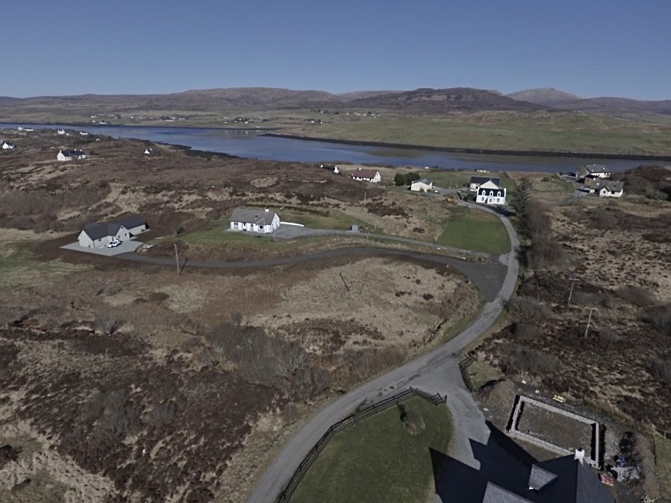 frombarra's tweet image. When it’s not raining in Bernisdale. #hardlyever