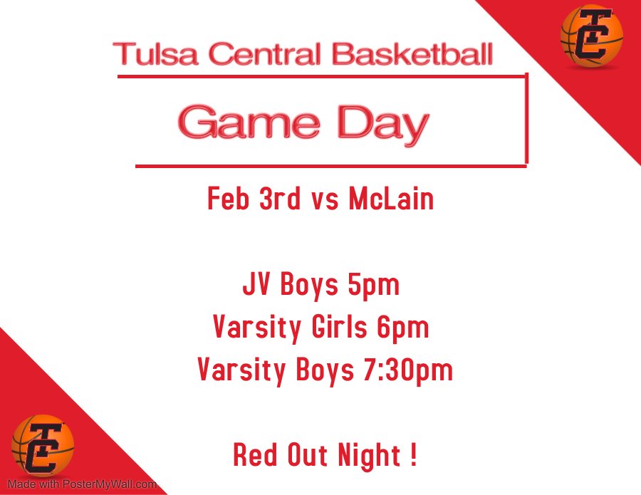 Tulsa Central Girls Basketball (@tc_girls_bball) on Twitter photo 