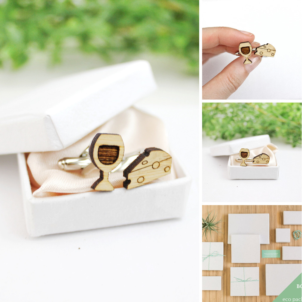 OneHappyLeaf's tweet photo. Cufflinks - Wine Cheese cufflinks - Wood Cufflinks https://t.co/sBUoNvlvXa @etsymktgtool https://t.co/wDXKhEo7kF