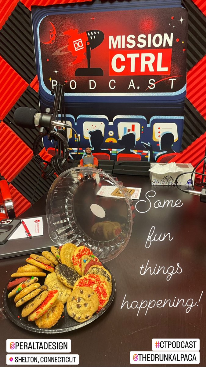 thedrunkalpaca's tweet photo. Podcast recording at @PeraltaDesign in Shelton, CT! Check back in, we’ll let ya know when the episode drops! https://t.co/0soqXfMGUf