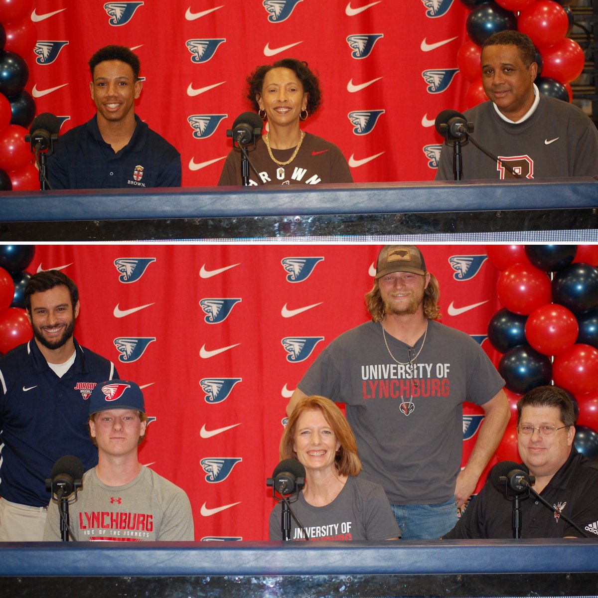 JHSFalcons's tweet photo. Congratulations to the nine JHS athletes who signed their letters of intent on National Signing Day! #graduatewithoptions #optimizeopportunities #supportfellowFalcons https://t.co/lqzOrONMSz
