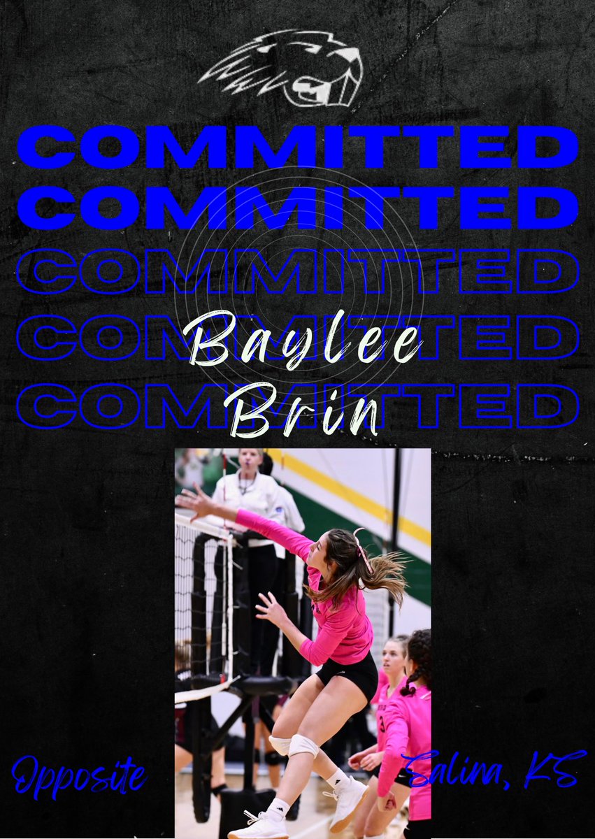 PrattBeavsVB's tweet photo. Commitment 🚨 
Help us welcome in Baylee Brin! She will be joining us for the 2023-2024 season! 💙🙏💪 https://t.co/VGuZLgwese