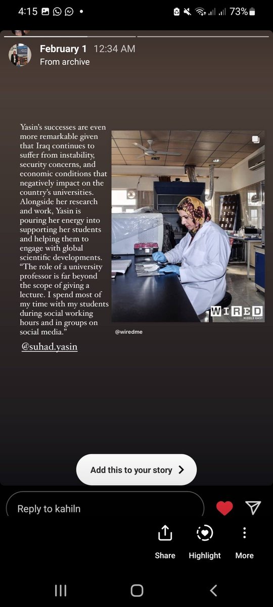 suhad_ssm's tweet photo. #women_and_girls_in_science
#USAID
#PEERUSAID
@WiredMiddleEast https://t.co/9MoJ4thDJc