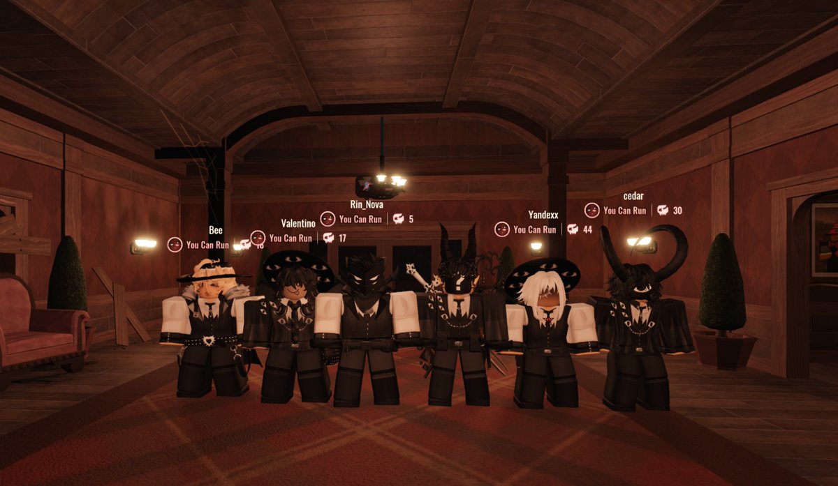 also thank u to my lovely friends for deciding to match and take a picture less than an hour after i posted it. theyre so silly #robloxdoors