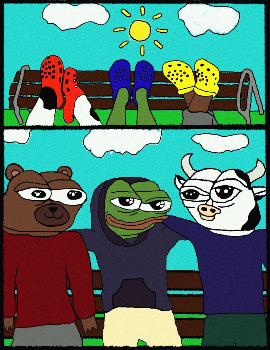 apustajosh's tweet photo. Bull or bear @DarkfarmsFrens are vibeN!!! #Smowlympics #SOW3 https://t.co/aLlZfpHHh6
