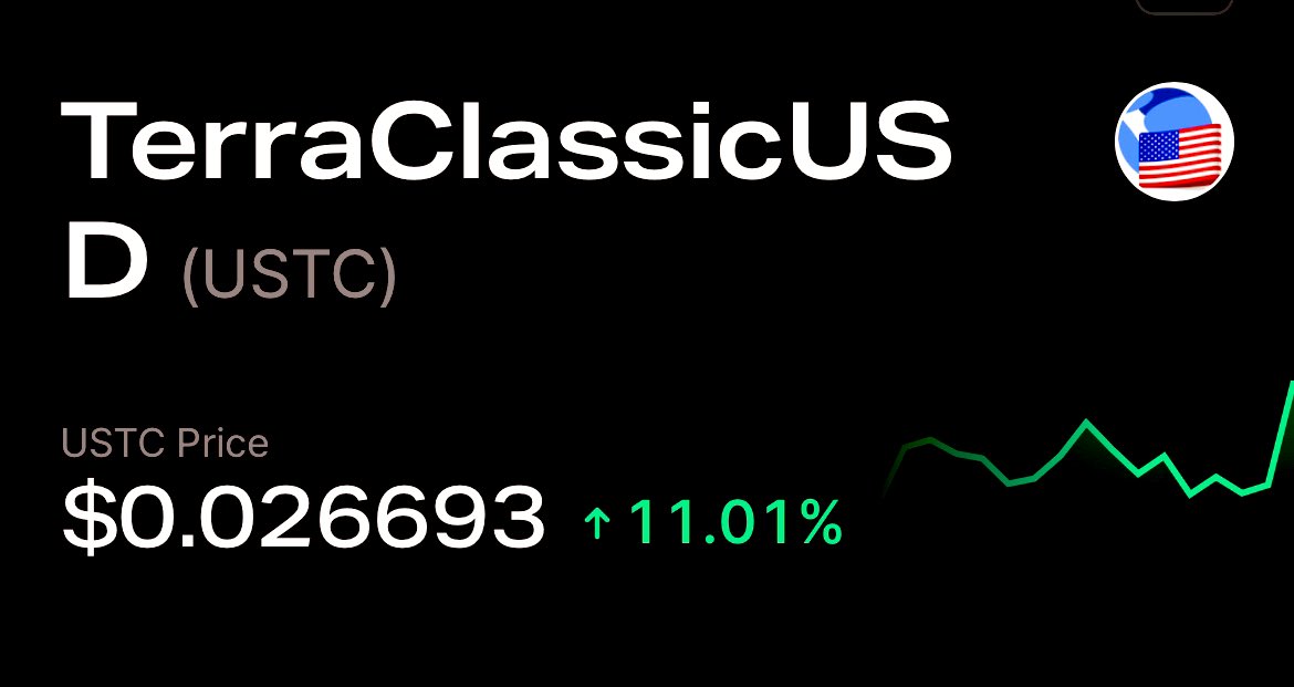 LunaClassicHQ's tweet photo. Hit the like button if you still holding $USTC 

#USTC #ustcrepeg #LUNC #LunaClassicHQ https://t.co/rltX9LxZIT