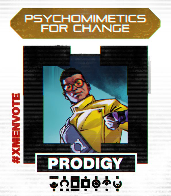 newxmenvol2's tweet photo. look, if for some reason ur still debating on who to vote for: prodigy deserves this W.

- academy x-era so u know he can handle anything 
- hasnt been on the x-men team yet unlike SOME nominees
- IS A MUTANT UNLIKE ONE NOMINEE?
- jean + synch + david = OP

#VoteProdigy #XMenVote https://t.co/gJDrf8uPN7