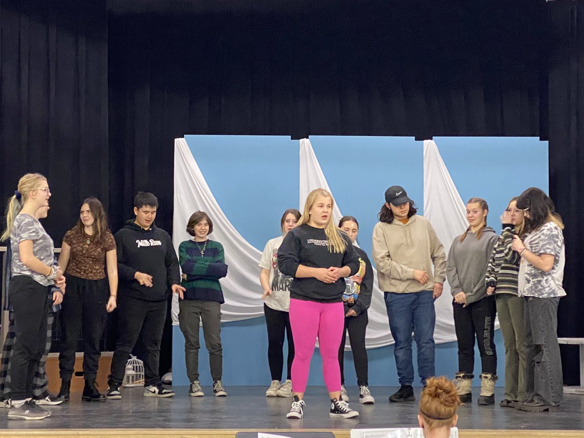 GMHSMustangs's tweet photo. Getting ready for opening night! HMS Pinafore- February 7,8,9 @ 7 pm. #MustangNation #RVSLearning https://t.co/swDSaMaTxO