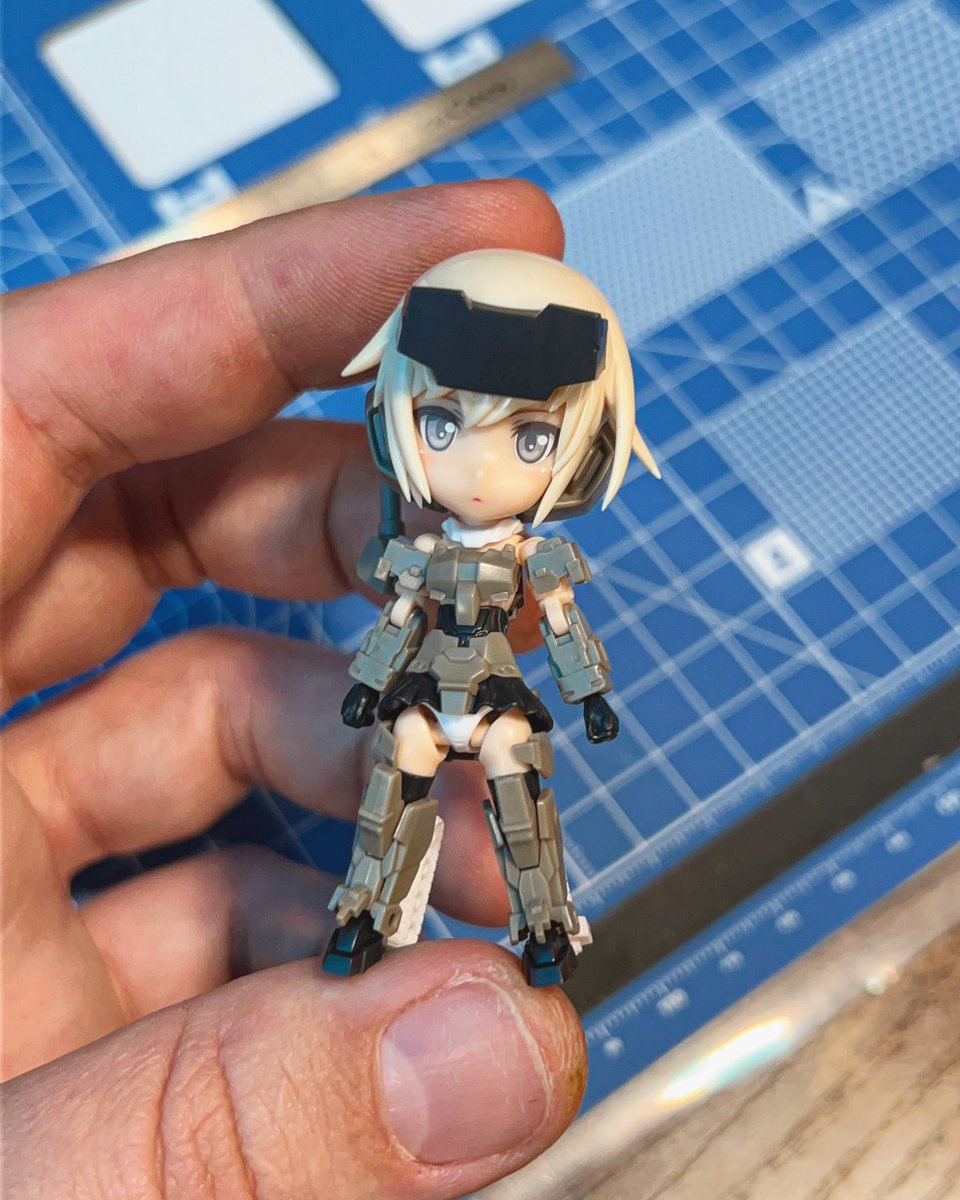 Chibi Gourai from @Kotobukiya_EN 
Thoughts on the new QPmini line?
#framearmsgirl #gourai #qpmini #mechamusume