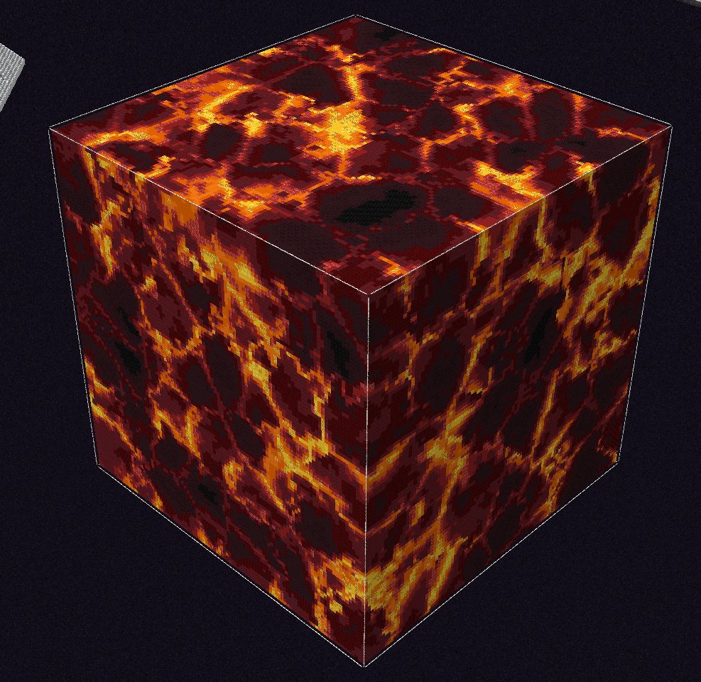 Made a fully customizable WorldEdit Expression capable of all of these patterns.

I can change everything from cell size and line width to line breakup and color palette by simply adjusting parameters.

#minecraft #Minecraftbuilds #worldedit