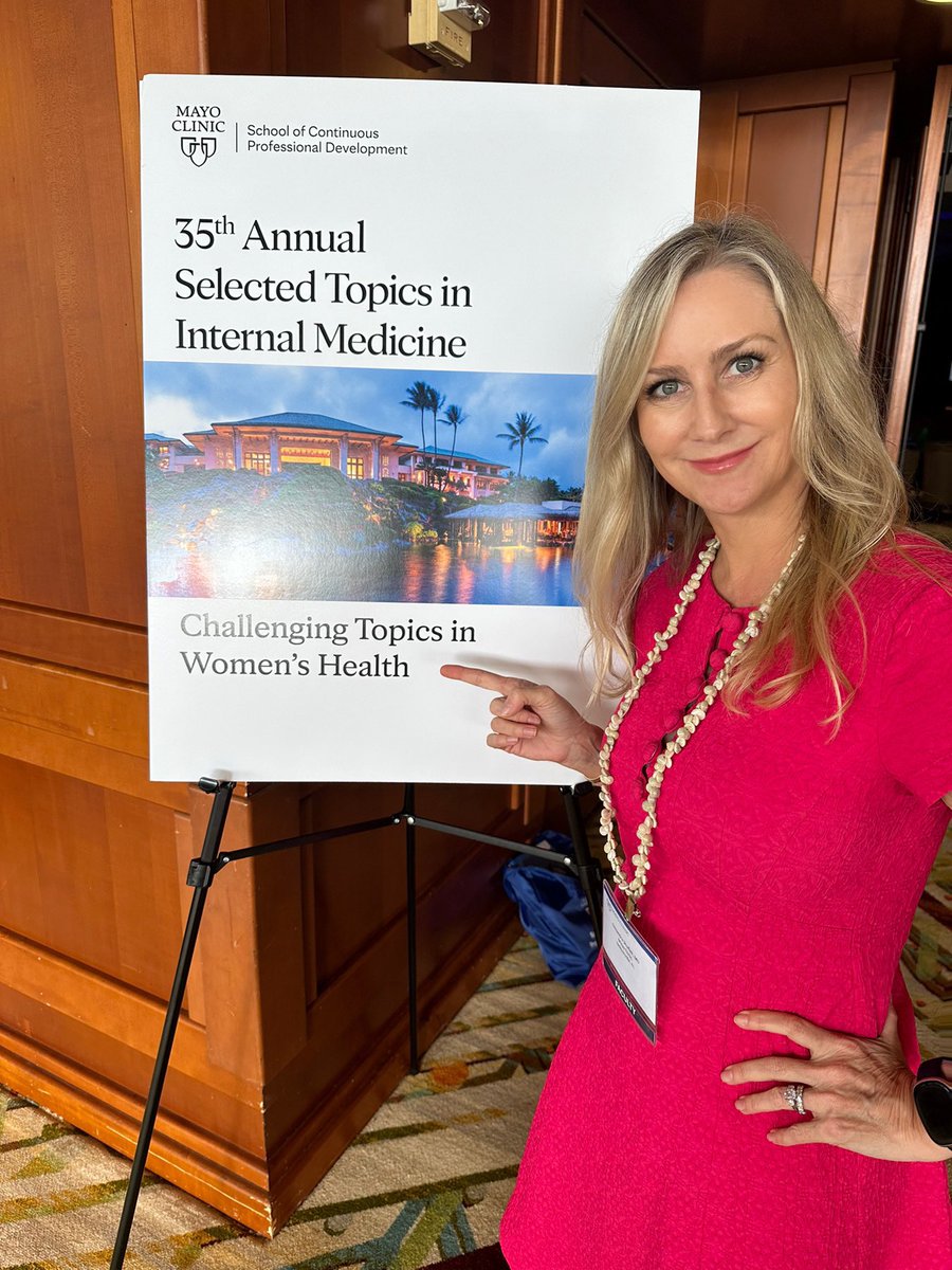 cshufeltMD's tweet photo. Wrapping up the @MayoClinic Internal Medicine conference in Kauai with my #womenshealth colleagues @HannahNordhues and @carol_mph and our lectures on Challenging Topics in women’s health #hormonetherapy #libido #dyspareunia @WHMayoClinic @MayoClinicGIM @MayoGIMFL  @ACPinternists https://t.co/cIEFIU36MK