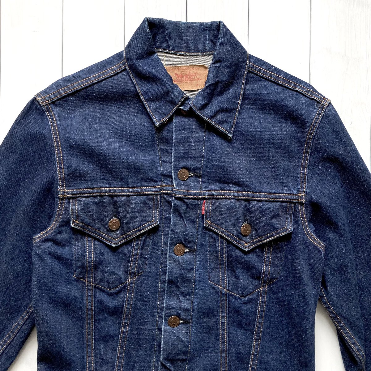 de2m_t's tweet photo. LEVI’S 70505-0217 / BIG E / Made in USA / Late 1960s / 4th
リーバイス70505 ビッグE 4thジャケット(1960年代末期)

色・状態、良し。

#levis70505 #リーバイス70505 #70505bige #デニムジャケット
#古着 #アメカジ #アメカジコーデ #古着コーデ #デニムコーデ https://t.co/6eLlbceY1t