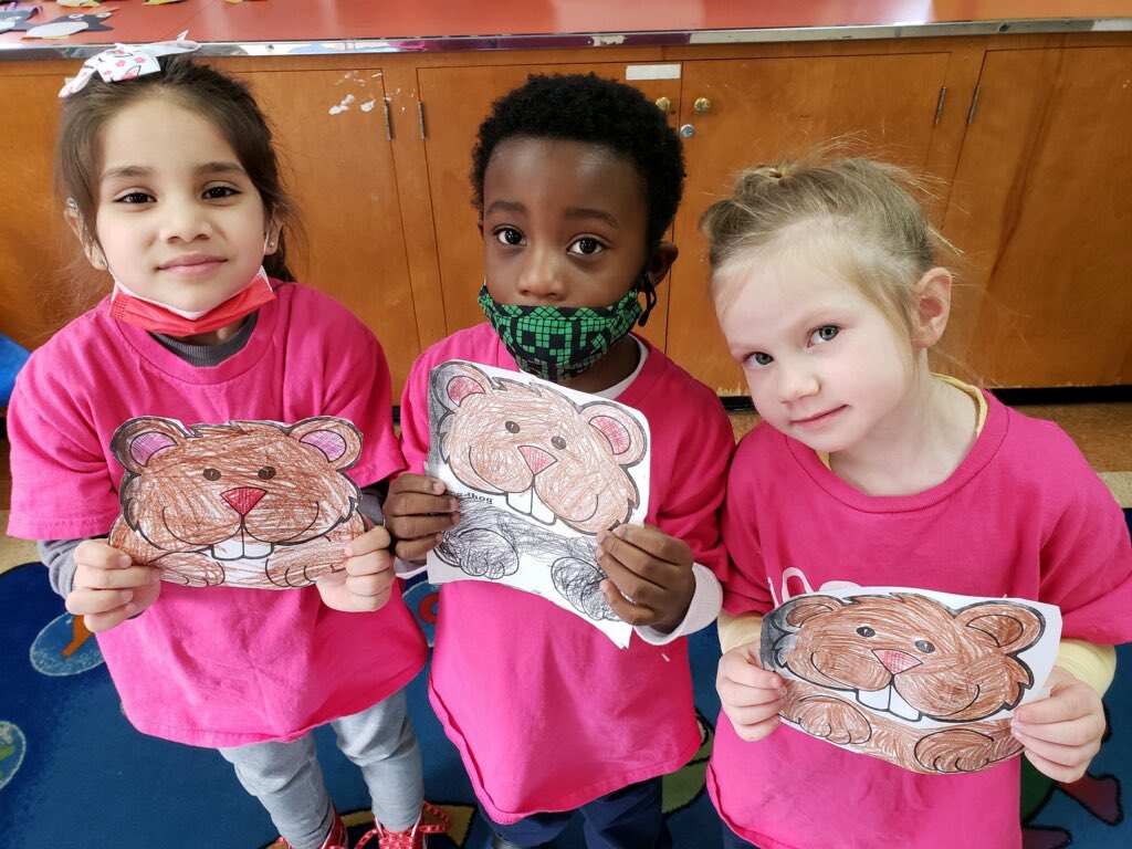 STA_Brookland's tweet photo. Happy Groundhog’s Day! Are you ready for six more weeks of winter?
#STABrookland #CCAFun #groundhogday https://t.co/uSSLti5tmD