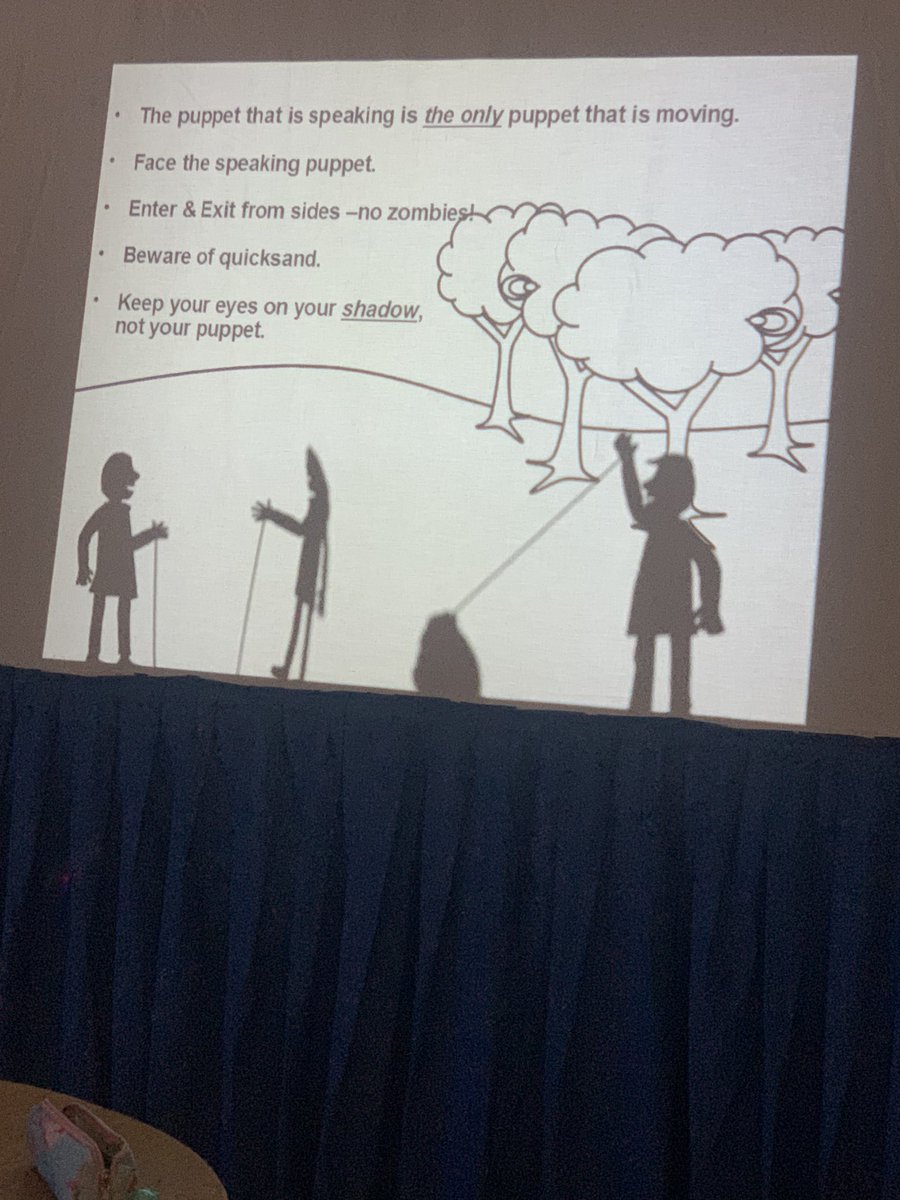 <a href="/ArtsCanTeach/">Arts Can Teach</a> bringing us so much fun and learning in our Shadow Puppet series of workshops! Today we had our first go at using the puppet theatre! What fun! They’re becoming pros! #risktakers <a href="/GlenwoodGriffin/">Glenwood Griffins</a> <a href="/teach_terri/">Terri Barrette</a>