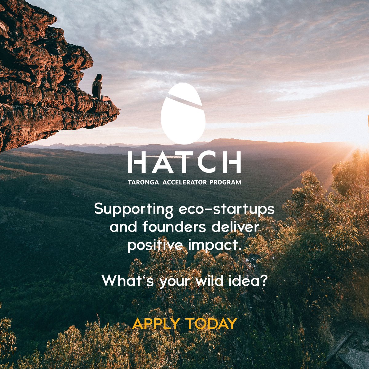 nswdcceew's tweet photo. Got an amazing idea, product or service that could be a game changer for our wildlife and environment? @tarongazoo are helping ecopreneurs take their ideas to the next level with #hatchtaronga to inspire, support and launch innovative ideas. More info https://t.co/YD467sXbW0 https://t.co/LpEC5yatrX