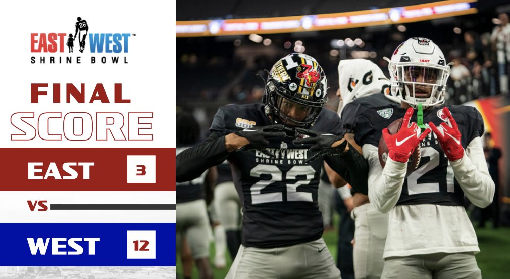 Final! WEST ON TOP! #ShrineBowl