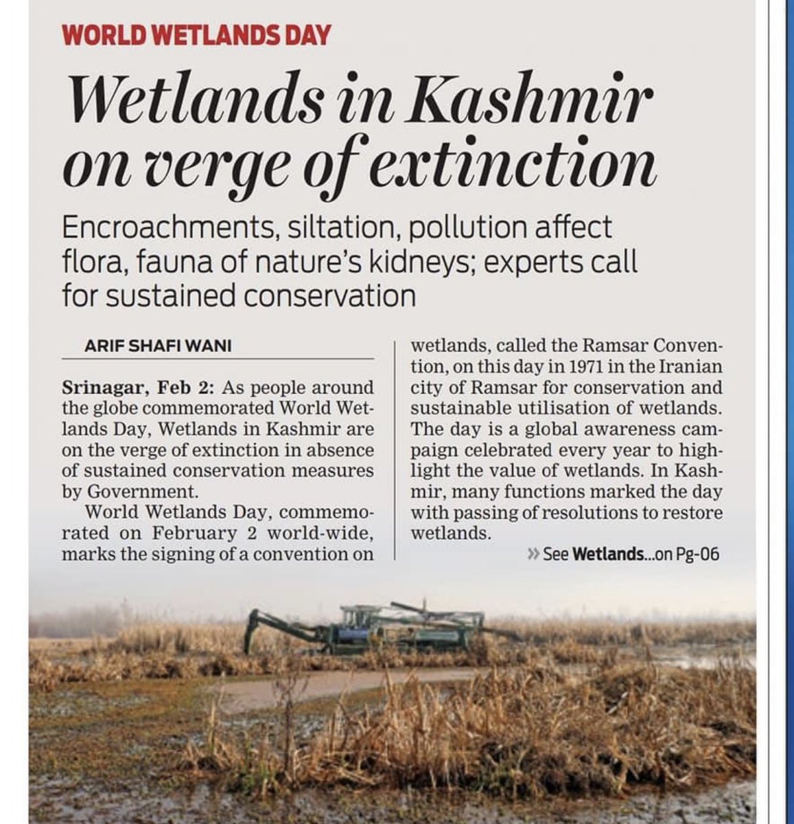 Comprehensive article on wetlands in GK! So much valuable information packed into one piece. Thank you @arifscribe for shedding light on this important topic 🌊 #WetlandsMatter