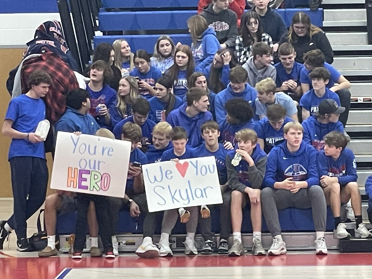 AllisonGerken's tweet image. Our students never cease to amaze me.  They always rise to the occasion when someone is in need, and today was no different.  We love you Skylar! You’ve got this! #phstrong #skylarstrong