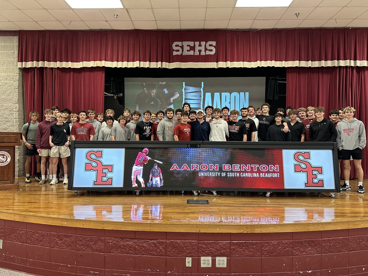 Super excited for AB! USCB is getting a good one! <a href="/Aaron_Benton04/">Aaron Benton</a> <a href="/USCBAthletics/">USCB Athletics</a> @USCBBase