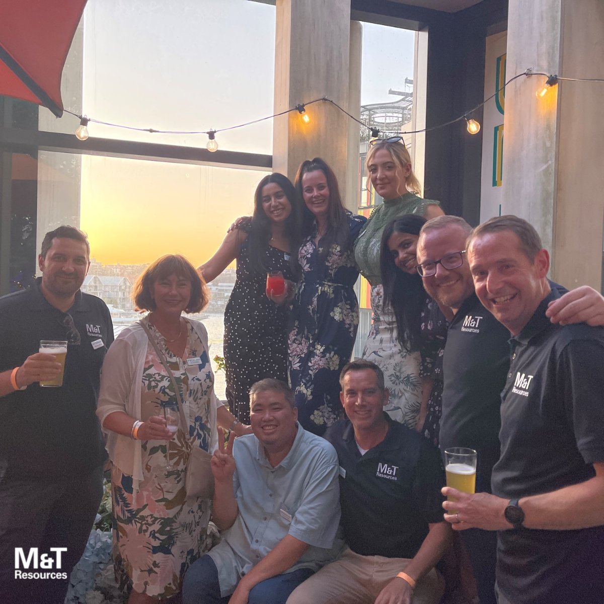 Our latest contractor event was a perfectly pink affair complete with a sunny rooftop, good conversation, and plenty of fun. We love bringing our contractors together to connect and relax – just one of the many perks of being part of the M&amp;T Resources family.
#lifeatMTR
