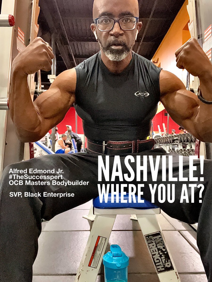 AlfredEdmondJr's tweet photo. Meet me in #Nashville with some of the nation’s top health and #fitness experts, influencers and #goalmodels for our first @blackenterprise #HealthIsWealth Weekend beginning Feb 10.
Register NOW at https://t.co/hU57Hycd57
#BEHealth
#TheSuccesspert #BlackNashville #musiccity https://t.co/mr1cxReTib